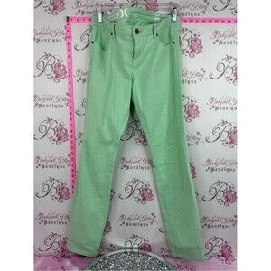 Hurley pants neon lime pastel green Mint Green Skinny Jeans